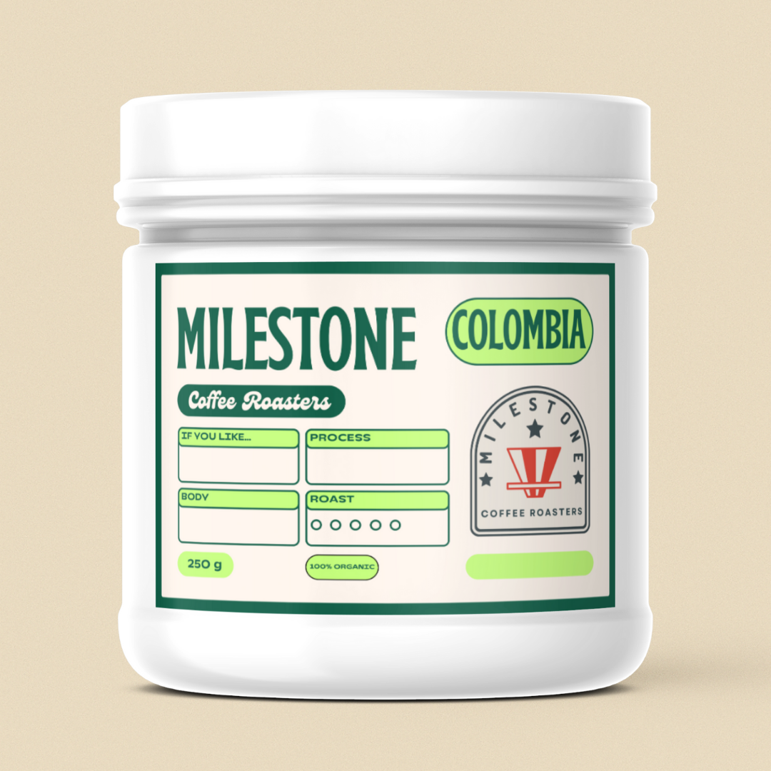 Milestone Coffee Roasters Colombia Package