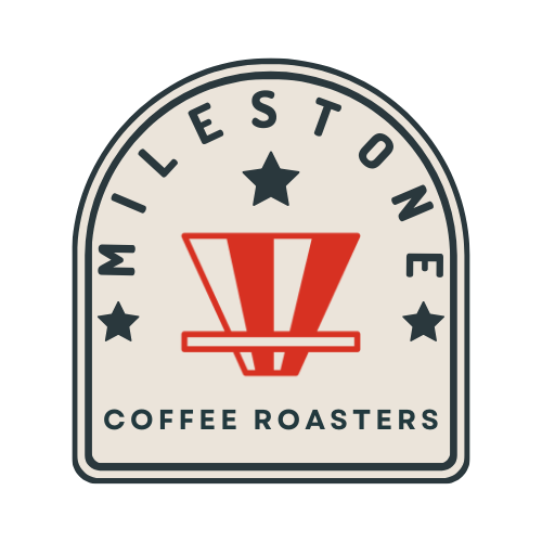 milestone coffee roasters logo